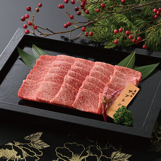 【2025年お歳暮の最高級冬ギフト】美崎牛 希少部位ザブトン｜一頭から数キロのとろける部位を石垣の塩で
